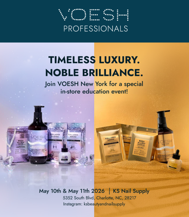 Level Up Your Pedicure Game: Voesh Professional Returns with the Diamond Noble Brilliance Collection