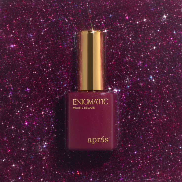 Aprés Flash Glitter FG21 Mighty Hecate - Enigmatic Collection Red Gel