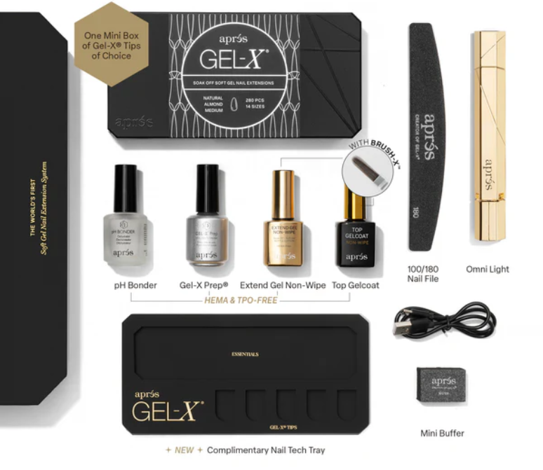 Aprés Gel-X® System Starter Kit - Complete HEMA-Free Nail