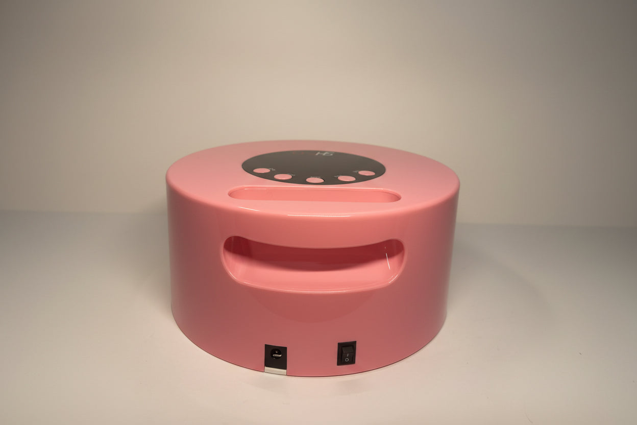 SHE-Q Corded 54W UV LED Nail Lamp for Gel Polish – 4 Timers with Magnetic Detachable Base for Pedicure