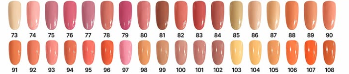 CROWN Nude 4-in-1 Collection – 36 Beige, Pink & Nude Lacquer, Gel & 2in1 Dip/Acrylic Powders + FREE Dip Liquids & Gel Base/Top – The Ultimate Nude Kit
