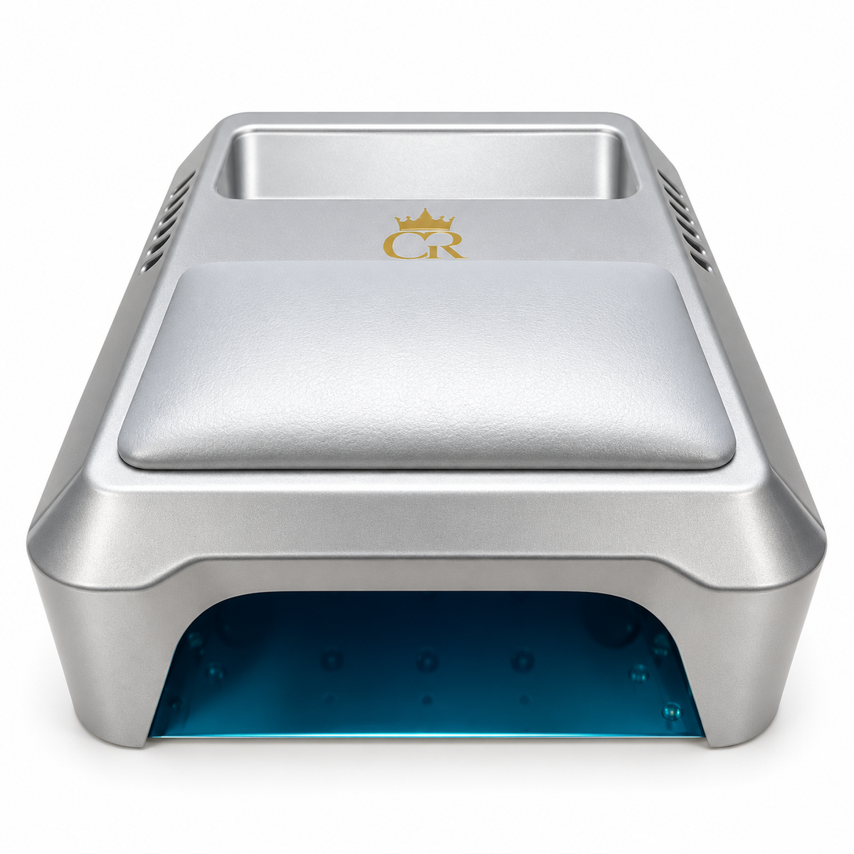 CROWN UV/LED Nail Lamp 60W – 48 LED Professional Gel Curing Lamp with Arm Rest Pad