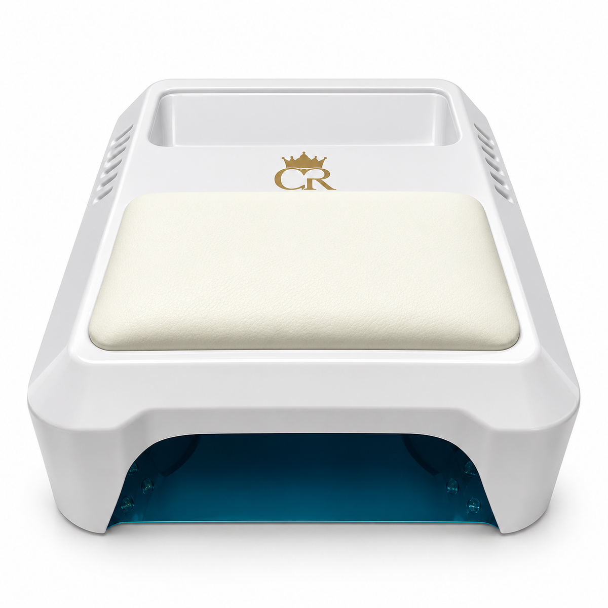 CROWN UV/LED Nail Lamp 60W – 48 LED Professional Gel Curing Lamp with Arm Rest Pad