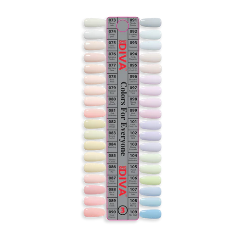 DND Diva Spring Gel Polish Set - Pastel Colors | Coquette Collection | Matching Duo | UV/LED Gel & Air Dry Lacquer | Chip-Free Romantic Shades