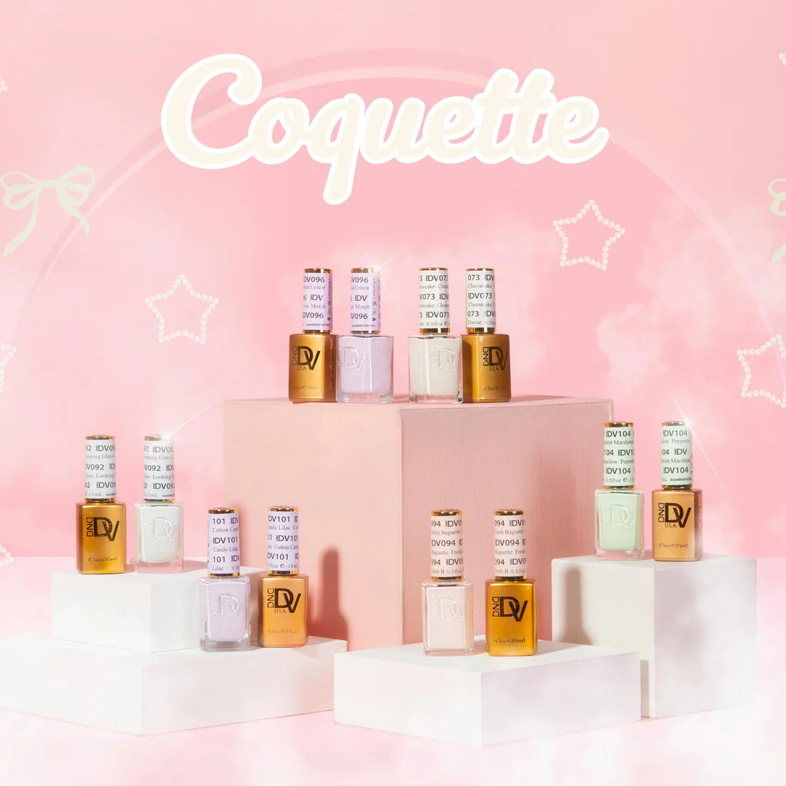 Dnd Spring Collection DND Diva Spring Gel Polish Set - Pastel Colors | Coquette Collection ...