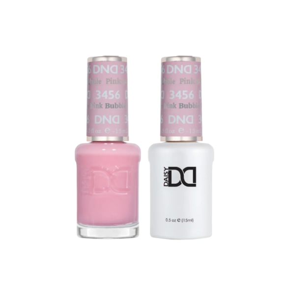 DND Pink Bubble #3456 – Porcelain Pink Sheer Gel Polish with Natural Undertones