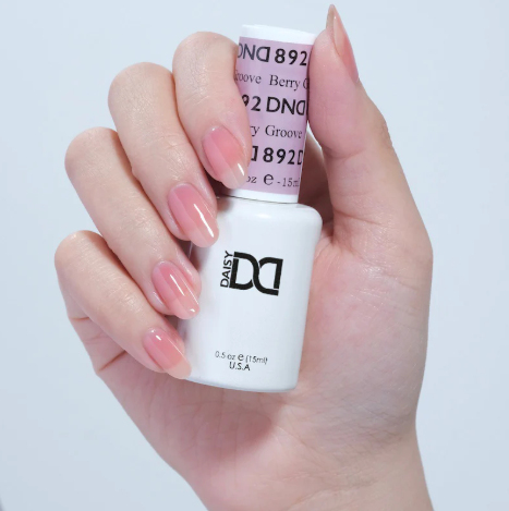 DND Berry Groove #892 – Berry Red Sheer Gel & Nail Polish Duo | DND DC Duo Set