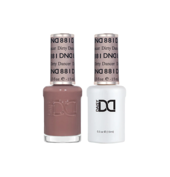 DND Dirty Dancer #881 – Sunset Peachy Sheer Gel & Nail Polish Duo | DND DC Duo Set