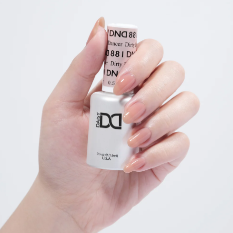 DND Dirty Dancer #881 – Sunset Peachy Sheer Gel & Nail Polish Duo | DND DC Duo Set