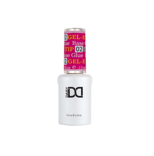 DND Pro Soft Gel Tip Adhesive – Extra Strong, Brush-On Formula