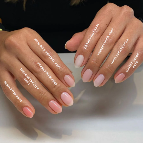 DND How Do U Neutral? #871 – Nude Sheer Gel & Nail Polish Duo | Natural Beige Undertone | DND DC Duo Set