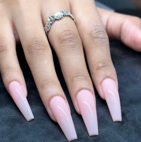 DND Tea-Time #870 – Soft Rosy Pink Sheer Gel & Nail Polish Duo | DND DC Duo Set
