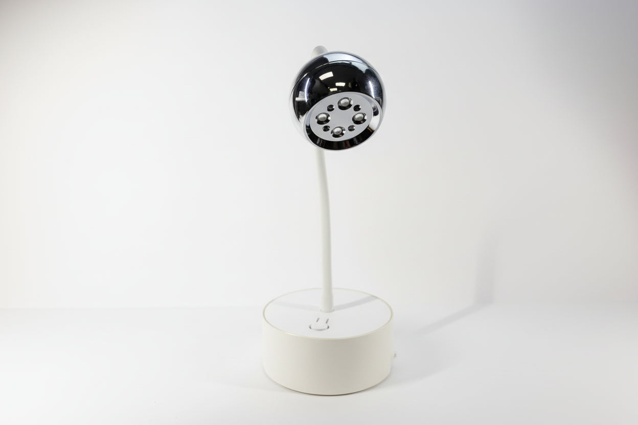 Black and white lamp