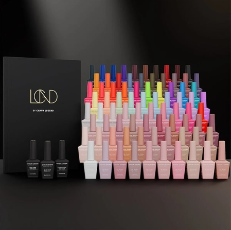 Chaun Legend Pro Gel Lacquer - Volume 1 | 80 Essential Colors + Free Gifts