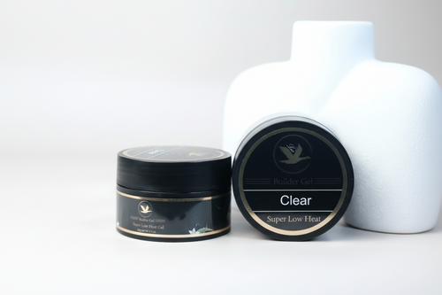 Lux Clear Builder Gel - Low Heat Extension & Overlay Gel | 60g