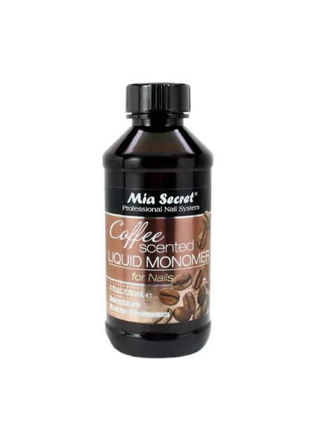 Mia Secret EMA Monomer 4 oz – Coffee Scented, MMA Free & Easy to Use, Professional EMA Acrylic Liquid
