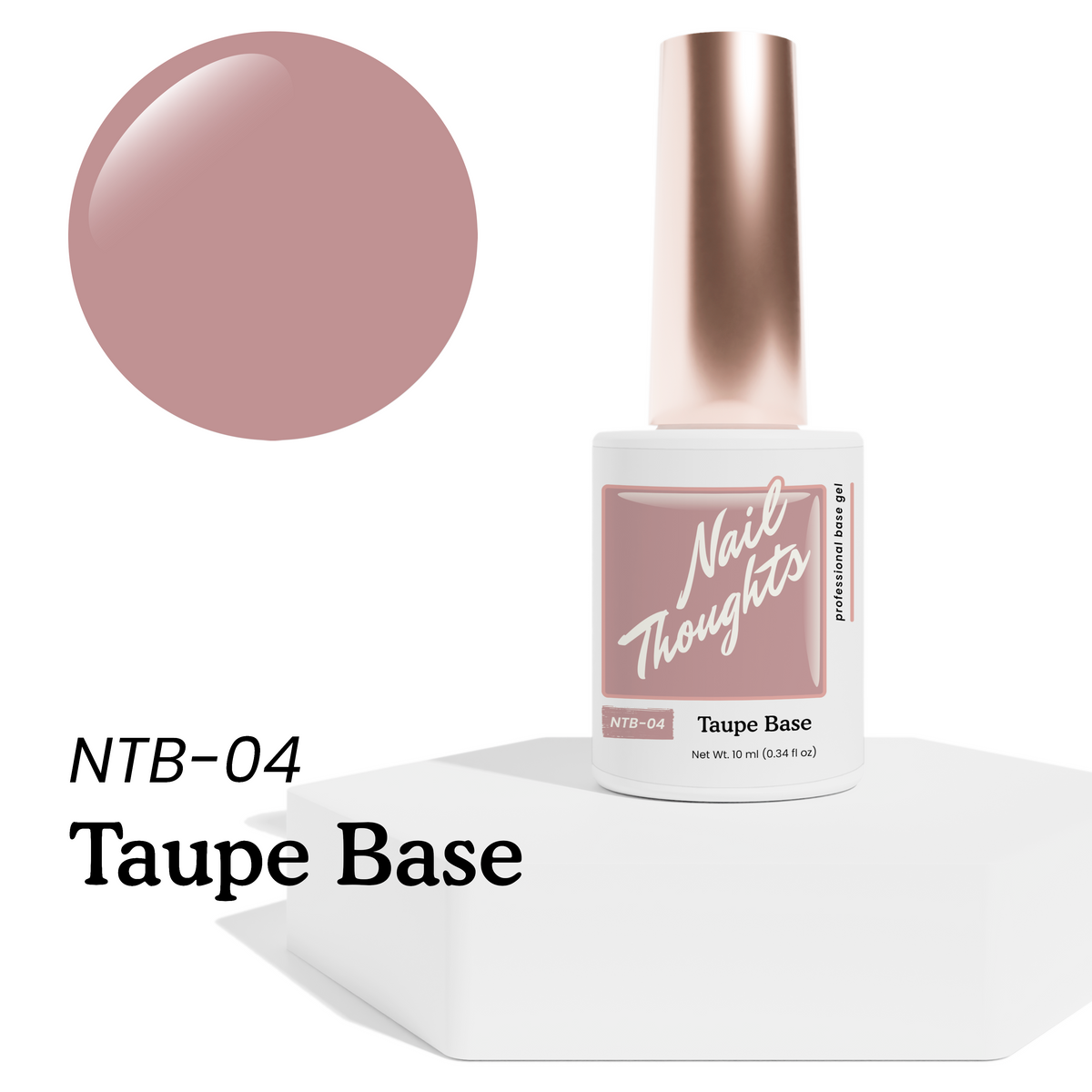Kokoist x Nail Thoughts Taupe Base Gel 15ml