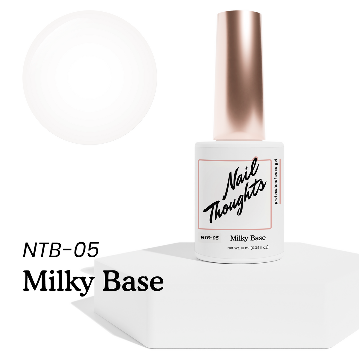 Kokoist x Nail Thoughts Milky Base Gel 15ml