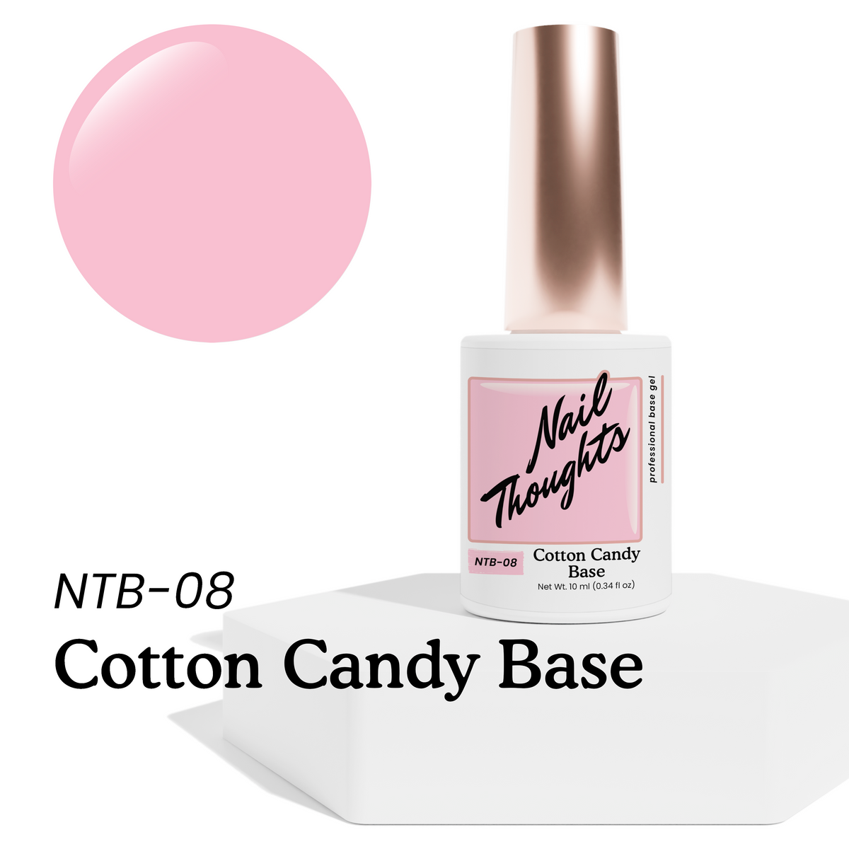 Kokoist x Nail Thoughts Cotton Candy Base Gel 15ml