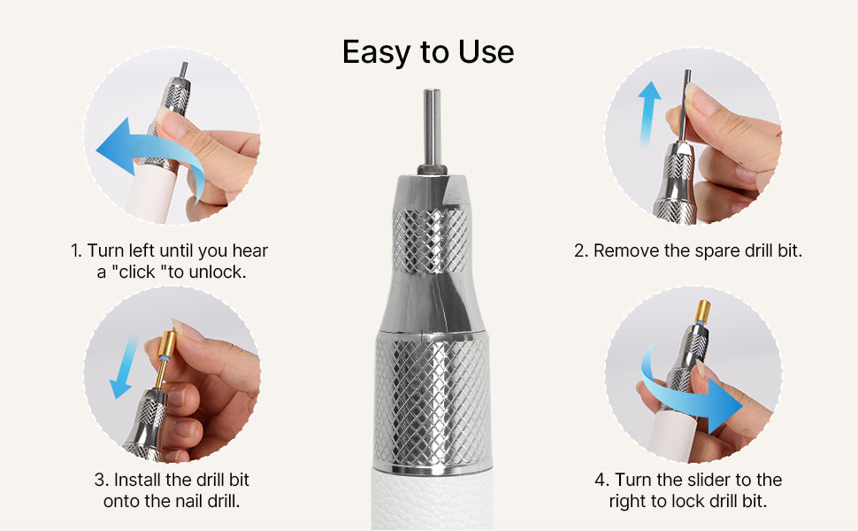 ONAIL Nail Drill Pro Max 50,000 RPM – Professional E-File with FREE Bit Set