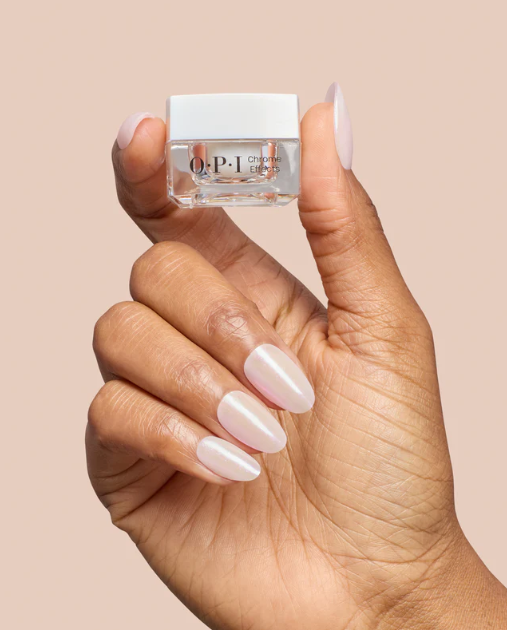 OPI Chrome Powder – Pearl Pressure – Iridescent Purple Transparent Chrome for Holographic Nails