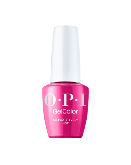 OPI GelColor La Pa-itively Hot A20 | Hot Pink Crème Nail Polish
