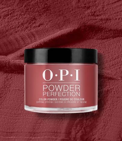 OPI Powder Perfection Dipping Powder - Classic Reds Collection | Long-Lasting, Chip-Resistant Manicure