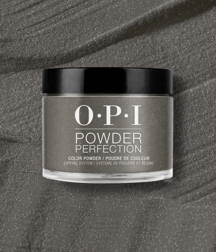 OPI My Private Jet B59 - Deep Black Nail Polish with Glimmering Shimmer | Lacquer, GelColor, or Dip Powder