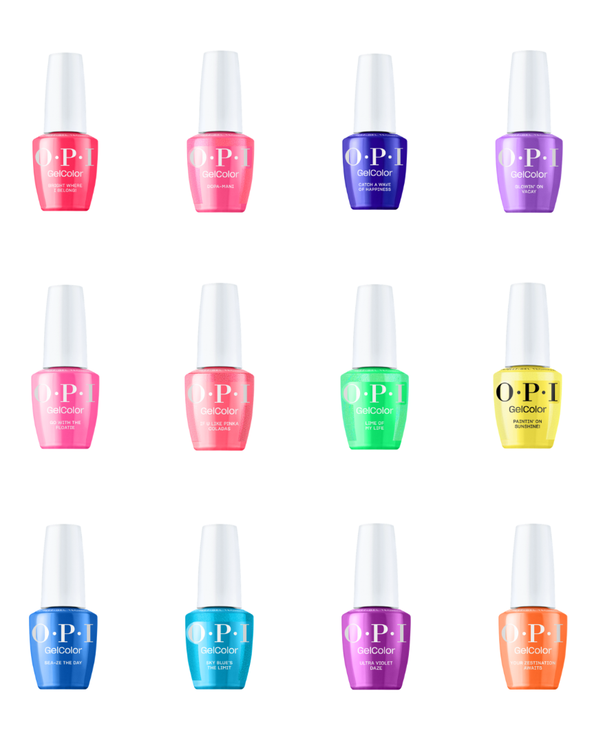 OPI Summer 2026 “A Trip To The Bright Side” Duo Collection – 24pc Bundle (12 Nail Lacquer + 12 Gel)