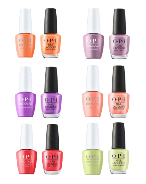 OPI Summer Fruity Duos – 6 Gel & Regular Polishes | Save $42