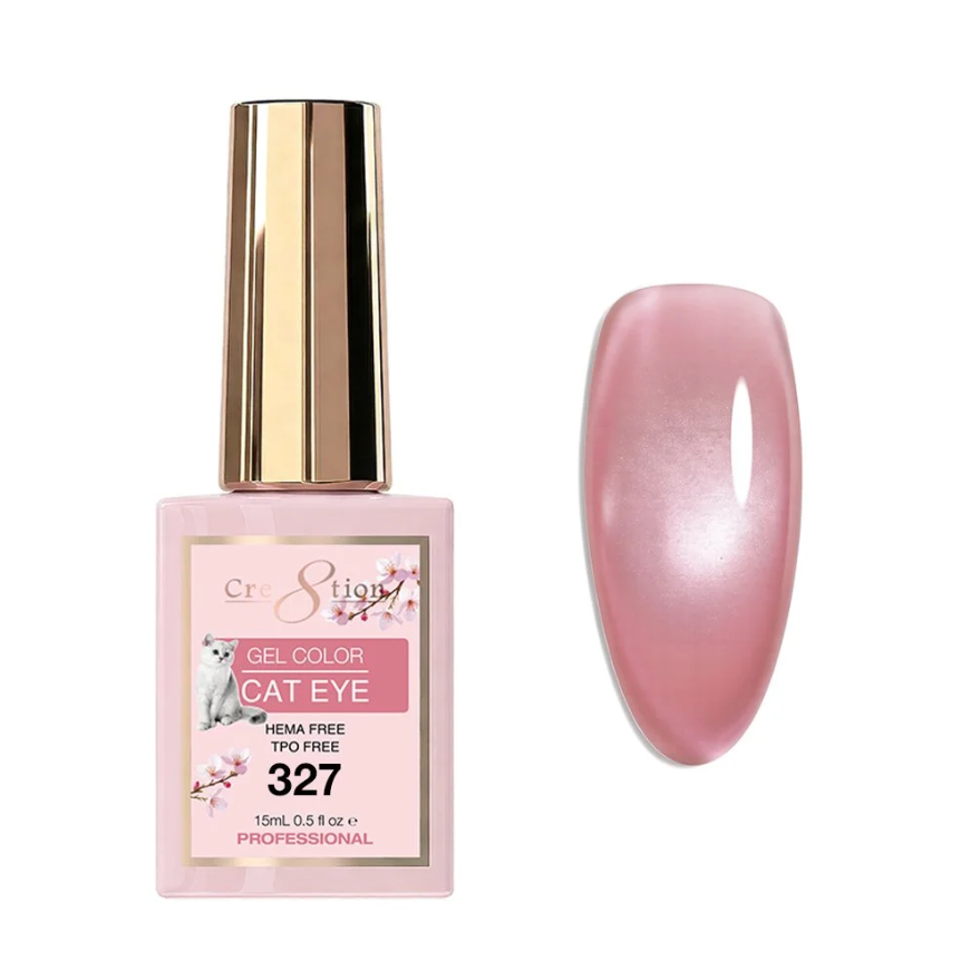 24 Colors Pink Cat Eye Nail Polish – Magnetic Gel Set for Summer Nails with 2 Free Magnets & Free Shipping