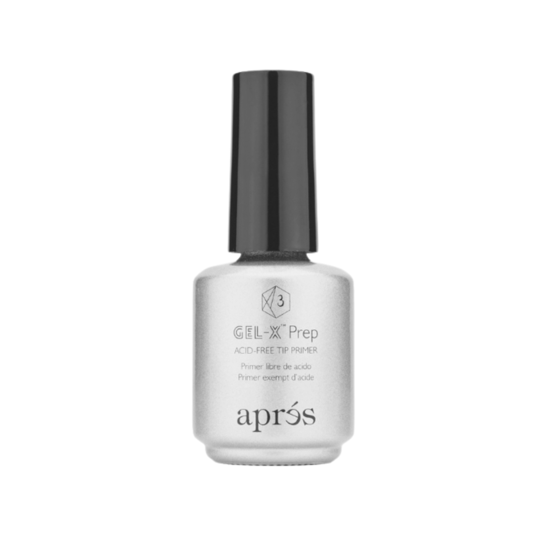 Aprés Gel-X Prep Acid-Free Tip Primer | 15ml Nail Tip Etching Solution for Maximum Adhesion