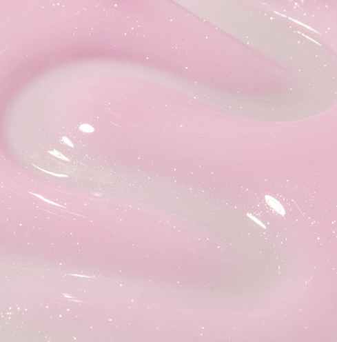 The Gel Bottle Plush BIAB™ | Elegant Pink & Silver Shimmer Builder Gel, Buildable, TPO & HEMA-Free
