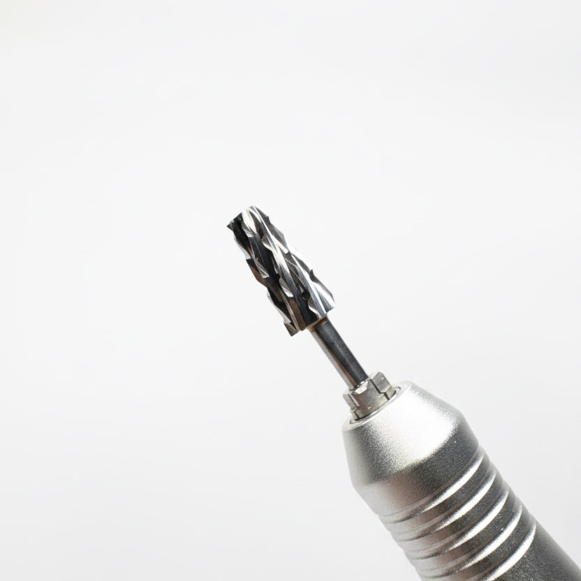 Tapered Cone Carbide Bit 3/32 Shank | 7 Grit Multifunctional E-File Bit for Acrylic & Gel (Beginner Friendly)