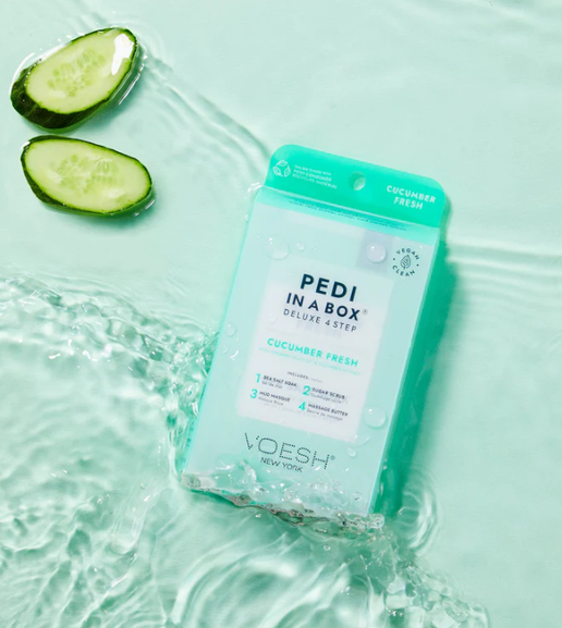 VOESH Pedi In A Box 4-step - Cucumber Fresh