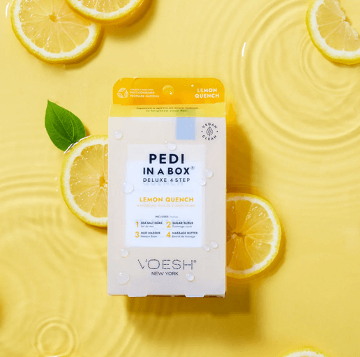 VOESH Pedi In A Box 4-step - Lemon Quench