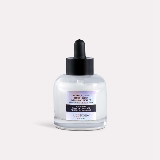 Voesh Noble Diamond Hand & Cuticle Elixir – Hydrating Glow Treatment with Real Diamond Powder