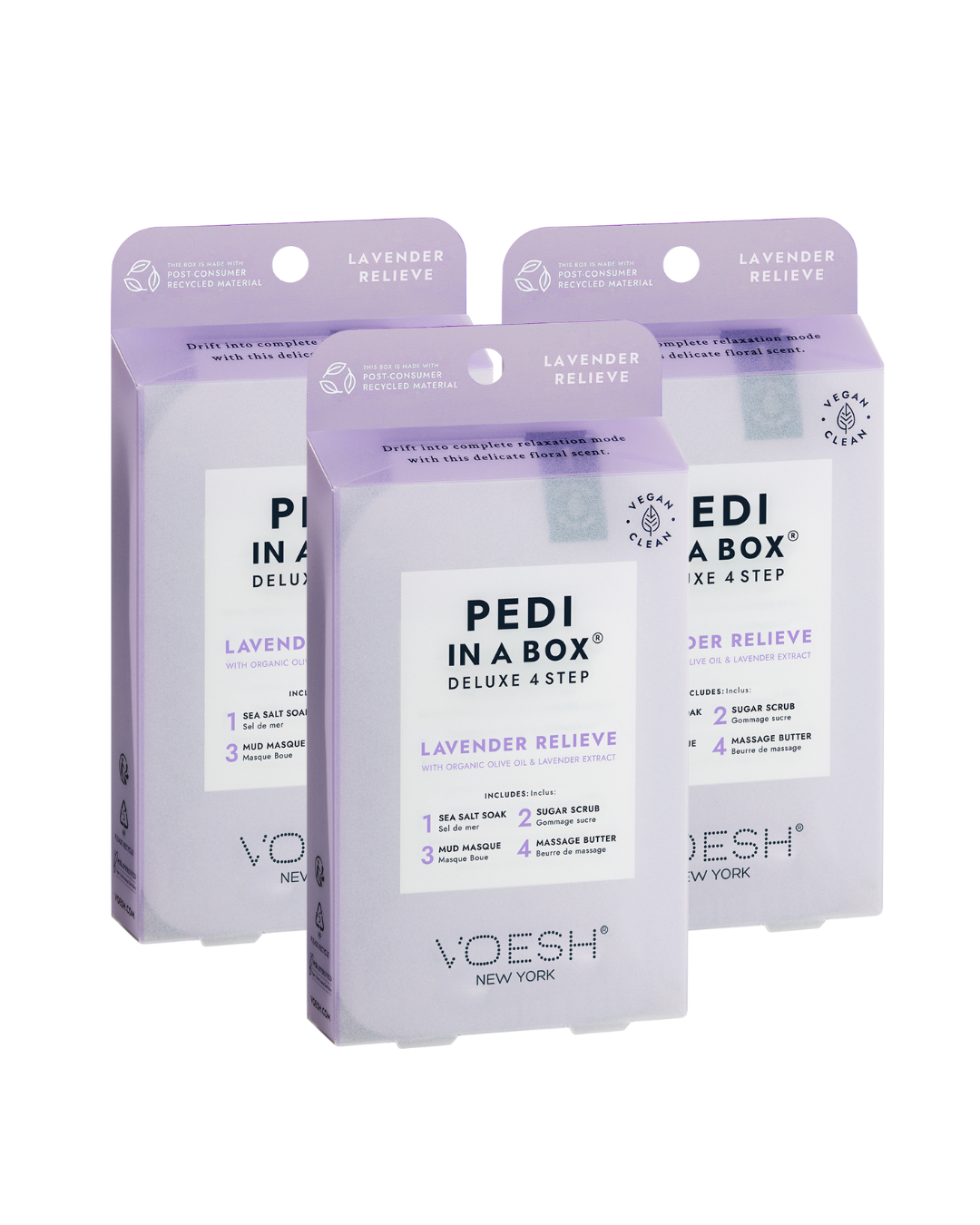 Purple boxes on white background