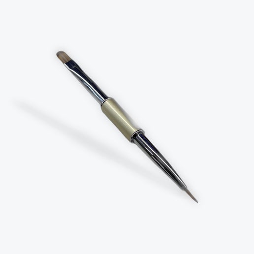 The Hard Gel Duo-Pro Brush | All-in-One Builder & Shaping Tool